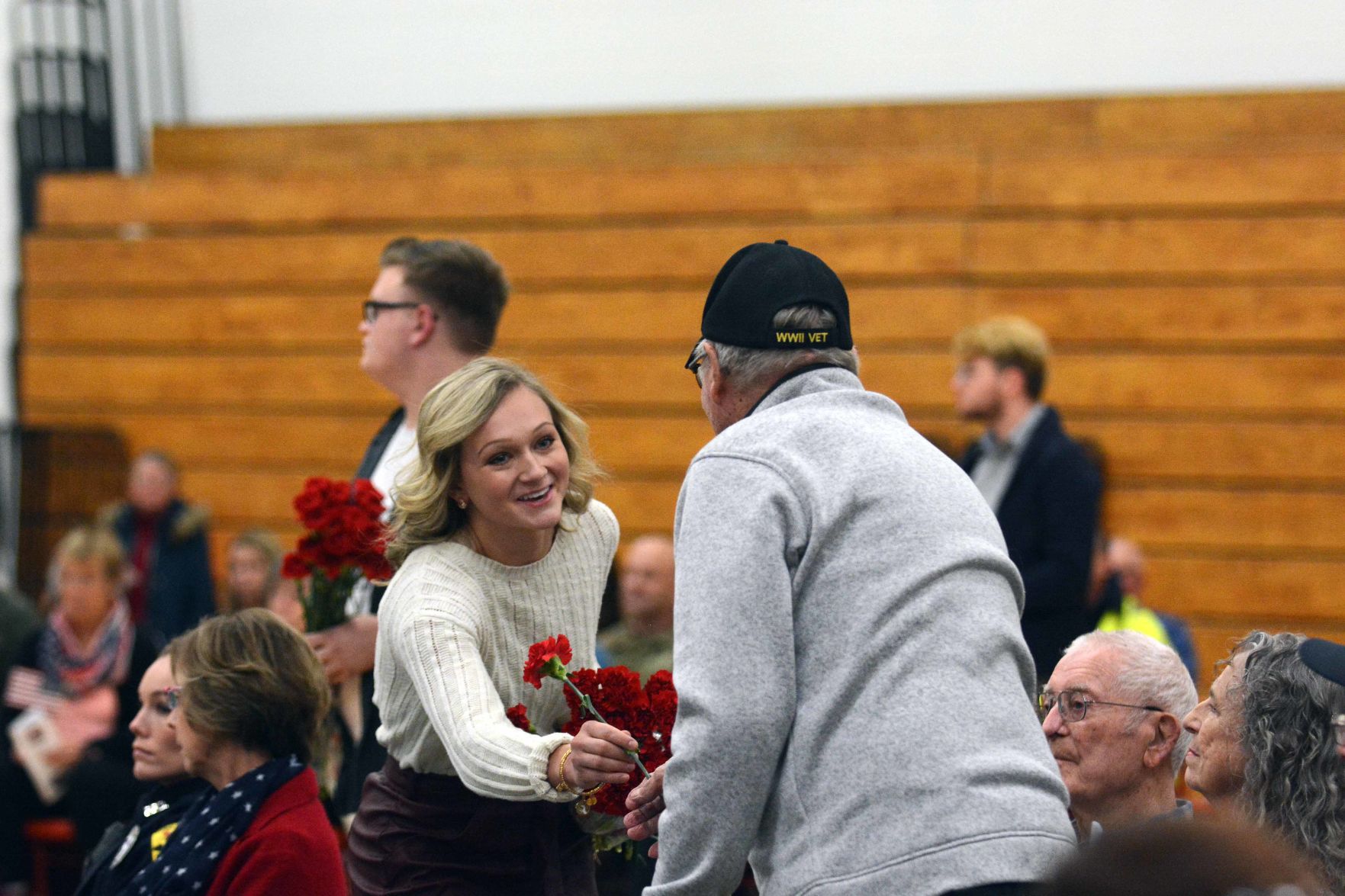 Portage High School Veterans Day ceremony 2019